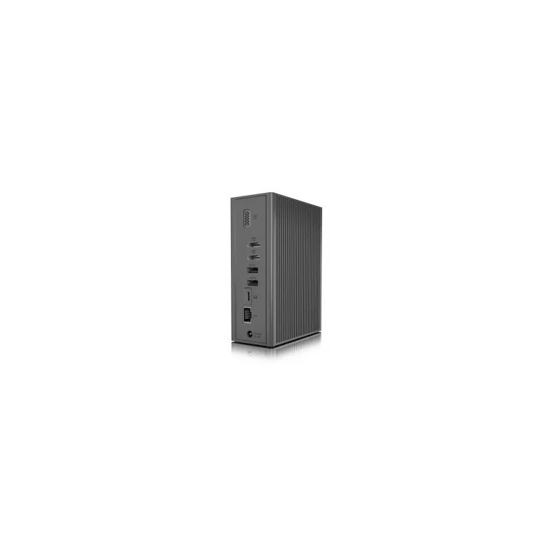ICY BOX IB-DK2262AC Laidinis USB 3.2 Gen 1 (3.1 Gen 1) Type-C dokas, antracitas
