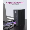 ICY BOX IB-DK2262AC Laidinis USB 3.2 Gen 1 (3.1 Gen 1) Type-C dokas, antracitas