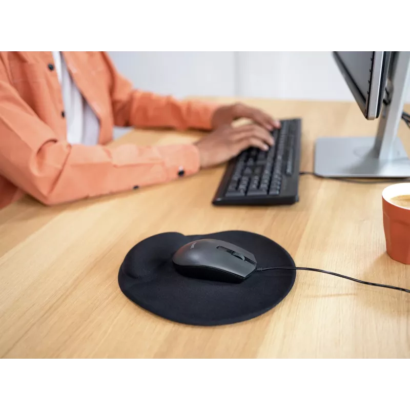 Trust Basi Office pelė ambidekstrinė USB Type-A optinė 1200 DPI