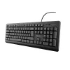 Trust TK-150 klaviatūra Office USB QWERTZ juoda