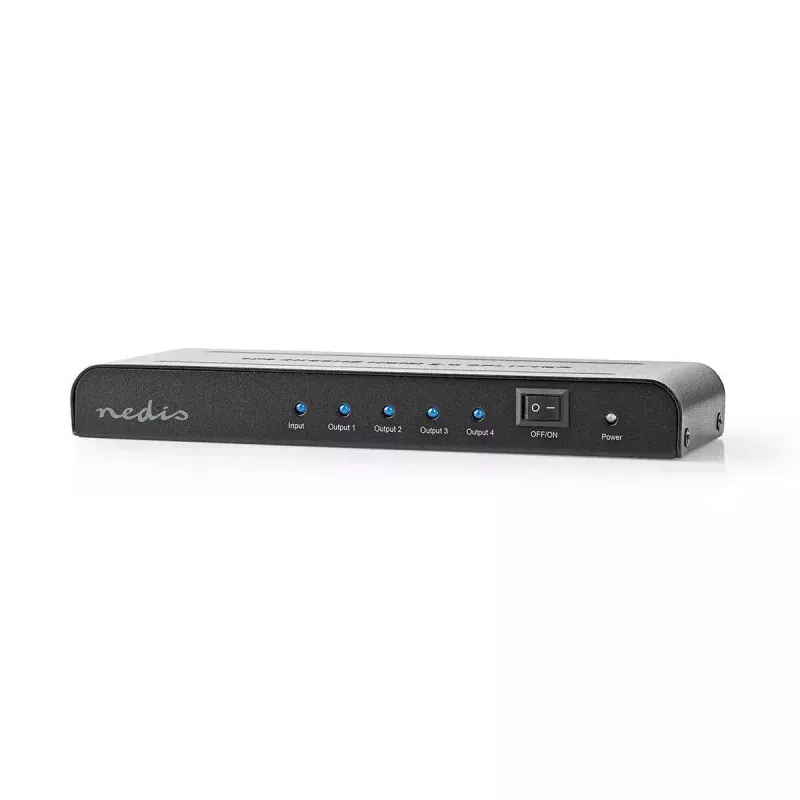 HDMI skirstytuvas Nedis VSPL3474AT 4x HDMI 4K@60Hz