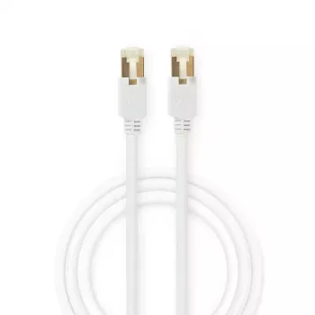 Nedis CCBW85221WT50 tinklo kabelis baltas 5 m Cat6 S/FTP