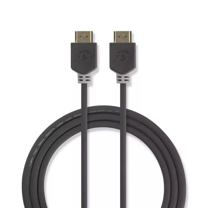 HDMI kabelis Nedis CVBW34000AT100 10m A tipo kištukas – kištukas, paauksuoti kontaktai