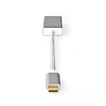Nedis CCTB64450AL02 0.2 m USB Type-C – DisplayPort adapteris vaizdo kabeliui