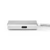 Nedis CCTB64680AL20 vaizdo kabelio adapteris 2 m HDMI A tipo USB C sidabrinis