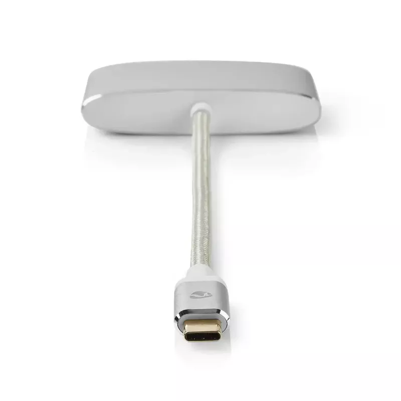 Dokavimo stotelė nešiojamam kompiuteriui Nedis CCTB64765AL02 Sidabrinė 5 Gbit/s