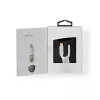 Garso adapteris Nedis CCTB65950AL008 3,5mm lizdas – USB kištukas 0,08 m aliuminis