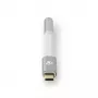 Garso adapteris Nedis CCTB65950AL008 3,5mm lizdas – USB kištukas 0,08 m aliuminis