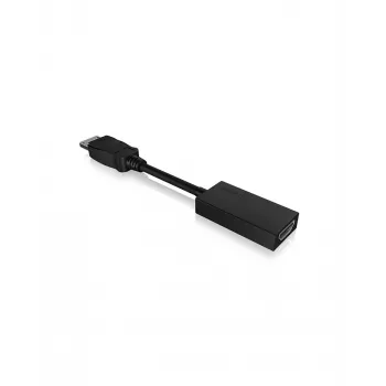 ICY BOX IB-AC508a DisplayPort HDMI adapteris juodas