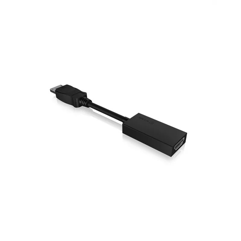ICY BOX IB-AC508a DisplayPort HDMI adapteris juodas