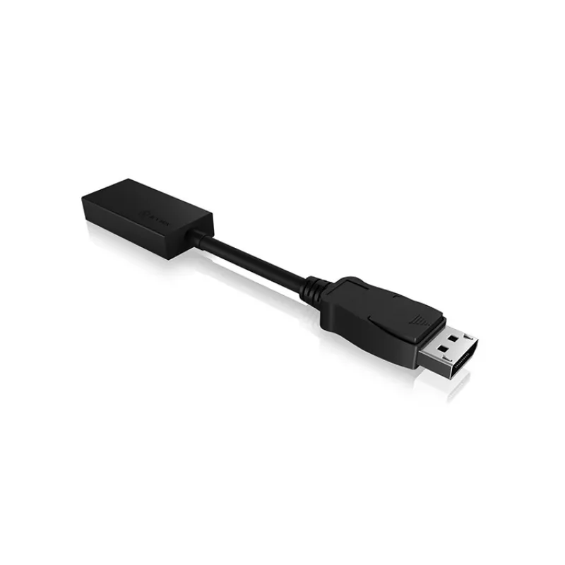 ICY BOX IB-AC508a DisplayPort HDMI adapteris juodas