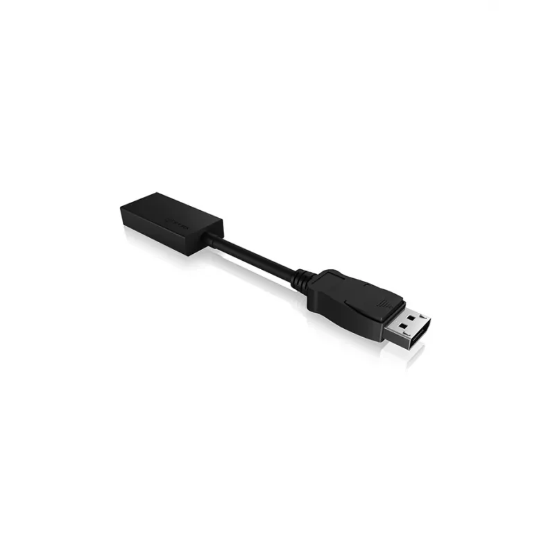 ICY BOX IB-AC508a DisplayPort HDMI adapteris juodas