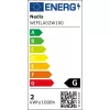 Šviesų dekoratyvinė girlianda Nedis WIFILX02W100 — 100 LED, 3,21 W, 10 m laidas, IP65, balta