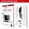 Displex PRIVACY SAFE magnetinis 2 krypčių privatumo filtras, skirtas MacBook Air / MacBook Pro 13,3 col.
