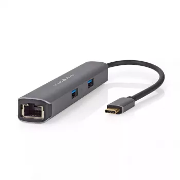 Dokavimo stotelė nešiojamam kompiuteriui Nedis CCBW64230AT02 USB 3.2 Gen 1 Type-C 4K Ultra HD