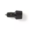 Automobilinis kroviklis Nedis CCPD30W100BK, 30 W, USB-C PD + USB-A QC, juodas