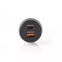 Automobilinis kroviklis Nedis CCPD30W100BK, 30 W, USB-C PD + USB-A QC, juodas