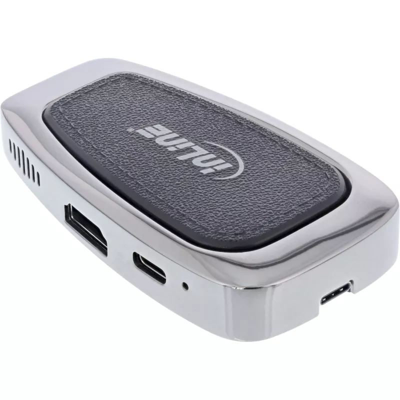 USB šakotuvas InLine USB 3.2 Gen. 2 Multi Hub (2xUSB-A + 1xHDMI + 1xUSB-C)