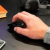 JLab Audio Epic Office belaidė dešinės rankos pelė – Bluetooth + USB Type-A, optinis 2400 DPI, 9 mygtukai, ratukas, juoda