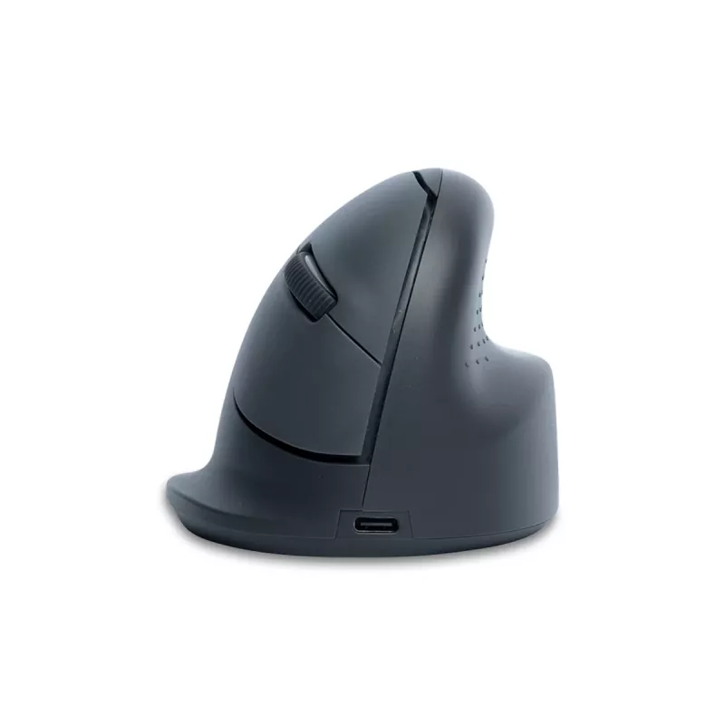 R-Go Tools vertikali pelė R-Go HE Basic, ergonomiška, vidutinė (rankos dydis ≥ 185 mm), dešinei rankai, Bluetooth, pilka