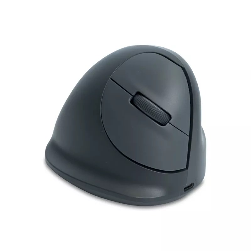 R-Go Tools vertikali pelė R-Go HE Basic, ergonomiška, vidutinė (rankos dydis ≥ 185 mm), dešinei rankai, Bluetooth, pilka
