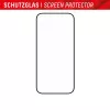 Displex Full Cover apsauginis stiklas (10H), skirtas Apple iPhone 15 Plus/15 Pro Max, su Eco montavimo rėmeliu