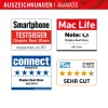 Displex Screen Protector + Dėklas Apple iPhone 15 Pro, Eco montavimo rėmelis, atsparus įbrėžimams