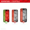 Displex Screen Protector + Dėklas Apple iPhone 15 Pro, Eco montavimo rėmelis, atsparus įbrėžimams