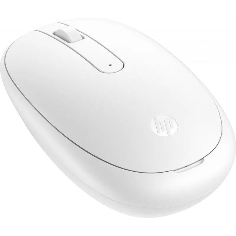 HP 240 Lunar White Bluetooth pelė, ambidekstrinė, optinė, Bluetooth, 1600 DPI, balta