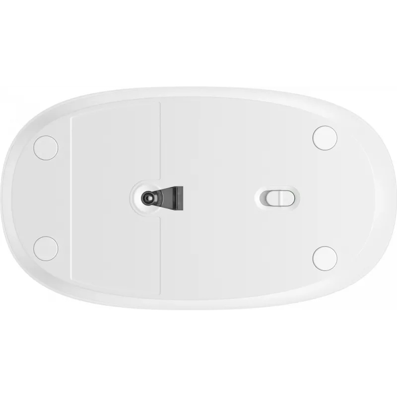 HP 240 Lunar White Bluetooth pelė, ambidekstrinė, optinė, Bluetooth, 1600 DPI, balta