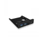 USB centrinis įrenginys ICY BOX IB-HUB1417-i3 juodas