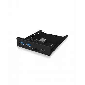 USB centrinis įrenginys ICY BOX IB-HUB1417-i3 juodas