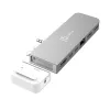 USB stotelė j5create JCD395 4K60 Elite Pro su USB4 ir MagSafe rinkiniu