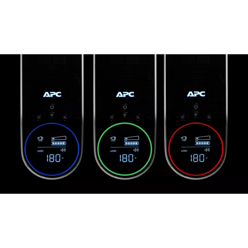 APC Back-UPS Pro BGM2200B-GR - 2200VA/1320W, 4x Schuko ir 2x C13 lizdai, 3x USB įkroviklis, USB duomenų prievadas