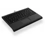 Klaviatūra KeySonic ACK-3410 (DE) biurui USB QWERTZ vokiška juoda