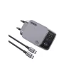 UGREEN 25871 universalus greitasis kroviklis pilka spalva 65 W AC įkroviklis su USB-A ir USB-C