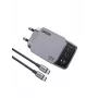 UGREEN 25871 universalus greitasis kroviklis pilka spalva 65 W AC įkroviklis su USB-A ir USB-C