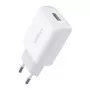 UGREEN 10133 sieninis įkroviklis Smartphone White USB greitasis įkrovimas 18 W