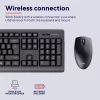 Trust Primo belaidis klaviatūros ir pelės rinkinys RF, QWERTZ vokiškas, juodas