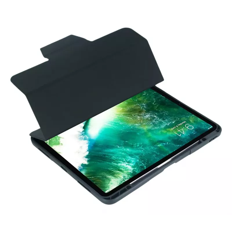 DEQSTER 40-2000071 dėklas planšetei 33 cm (13 colių) Folio Juodas