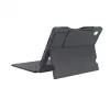 ASTAR DEQSTER Smart Rugged Touch Plus klaviatūra, skirta iPad 10,9 colio – QWERTZ vokiškas išdėstymas, mechaniniai jungikliai, Smart Connector dokas, pilka