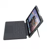 ASTAR DEQSTER Smart Rugged Touch Plus klaviatūra, skirta iPad 10,9 colio – QWERTZ vokiškas išdėstymas, mechaniniai jungikliai, Smart Connector dokas, pilka