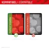 Displex stiklinė apsauga planšetei (9H), skirta Apple iPad Air 11 colių (2024/2025), su Eco montavimo rėmeliu, nedūžtanti, itin plona, nematoma