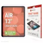 Displex stiklas planšetei (9H), Apple iPad Air 13 colių (2024/2025), Eco montavimo rėmelis, nedūžtantis, itin plonas, nematomas