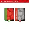 Displex stiklas planšetei (9H), Apple iPad Air 13 colių (2024/2025), Eco montavimo rėmelis, nedūžtantis, itin plonas, nematomas
