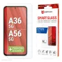 Displex Smart Glass (9H) Samsung Galaxy A36/A56, montavimo lipdukas, nedūžtantis