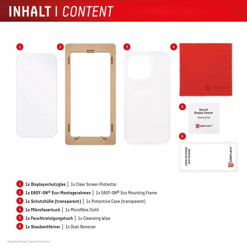 Displex Screen Protector (10H) Samsung Galaxy S24 FE su Eco montavimo rėmeliu, atsparus įbrėžimams