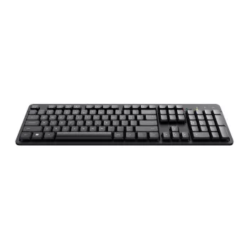Trust Ody II belaidė klaviatūra Office RF Wireless QWERTZ vokiška juoda
