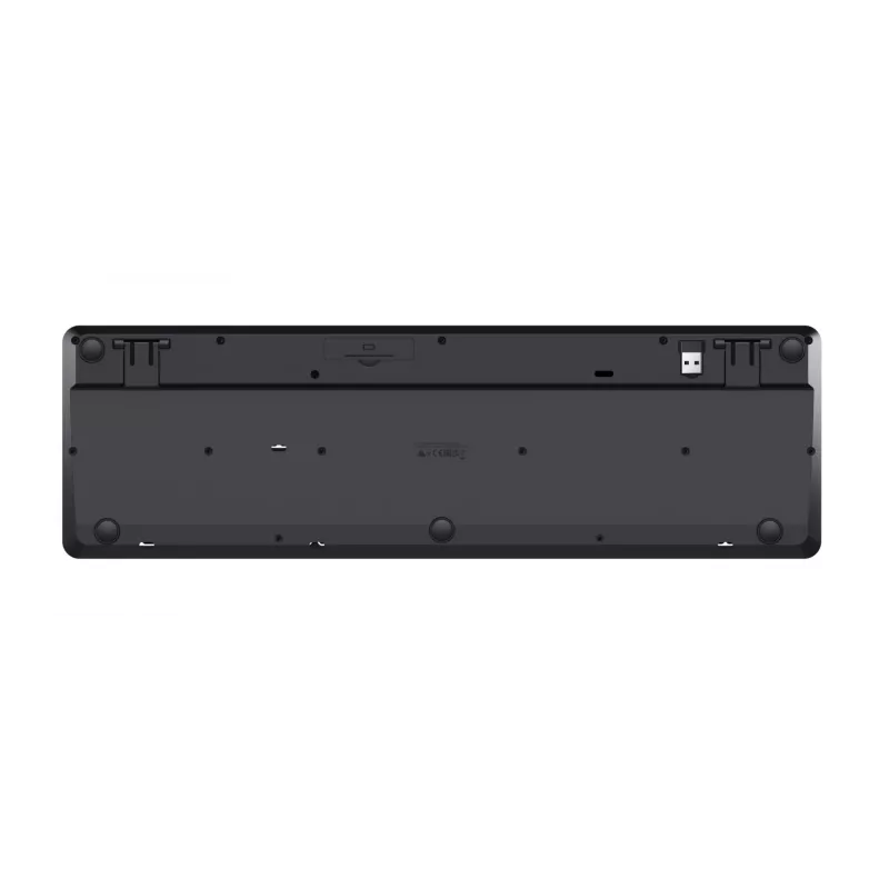 Trust Ody II belaidė klaviatūra Office RF Wireless QWERTZ vokiška juoda