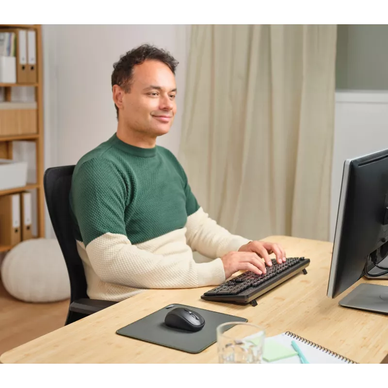 Trust Ody II belaidė klaviatūra Office RF Wireless QWERTZ vokiška juoda